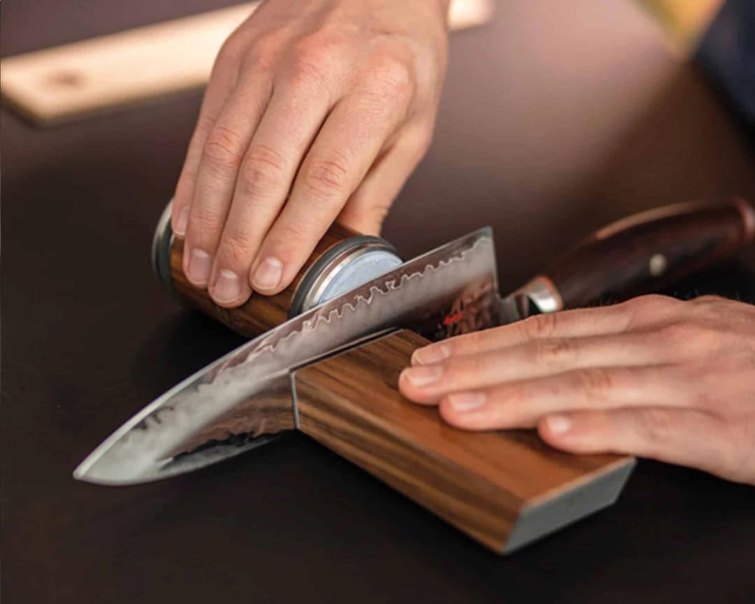 HORL 2 Knife Sharpener, Walnut Wood, HO2N-SET