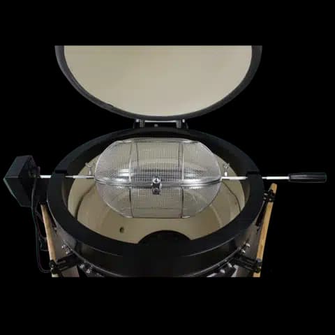 Rotisserie-Korb aus Edelstahl für Kamado BBQ - PiRo Original