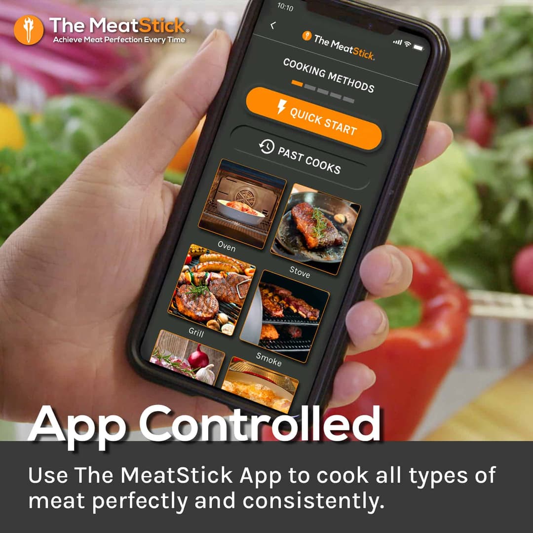 Wireless Thermometer - The Meatstick X Set - Black