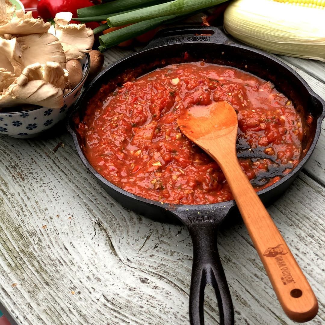 Cherry Wood Spoon - Valhal Outdoor