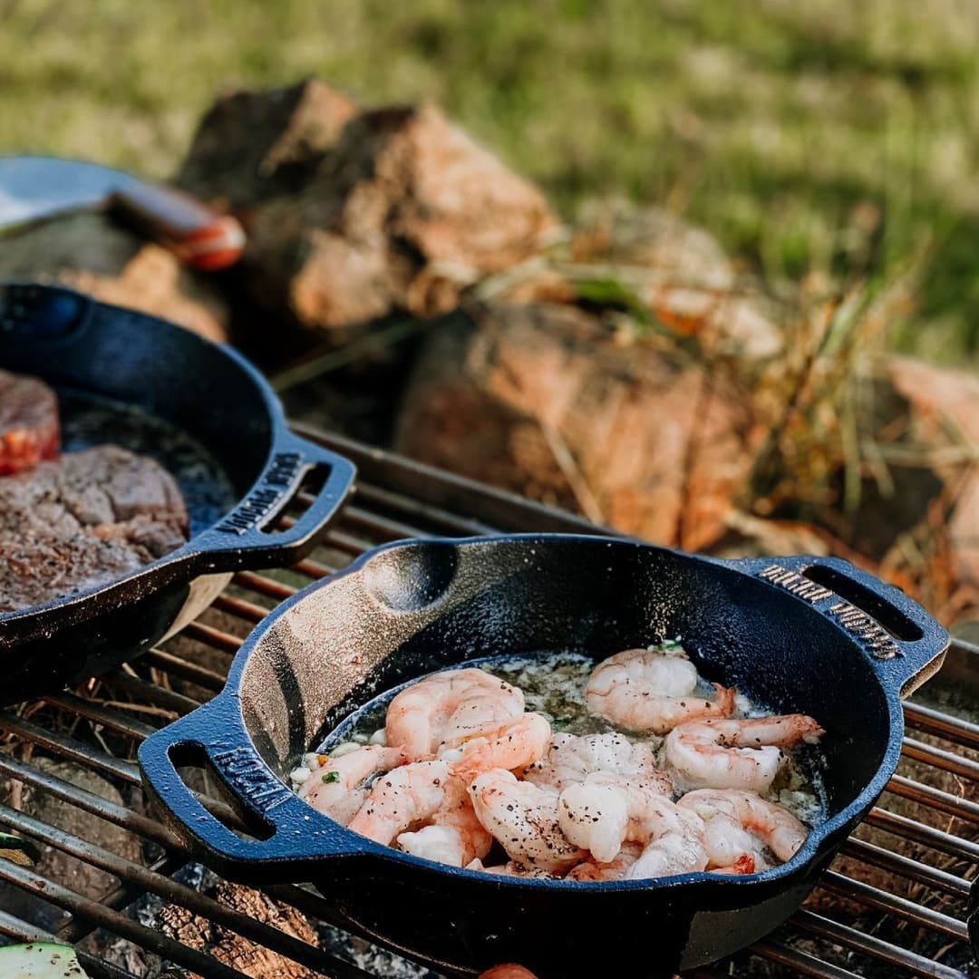 Skillet 20cm - Valhal Outdoor - two handles