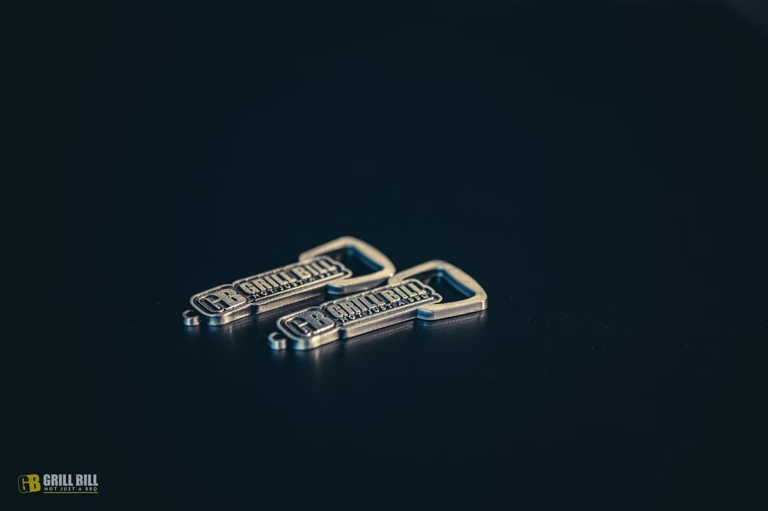 Grill Bill Bottle Opener and Keyring