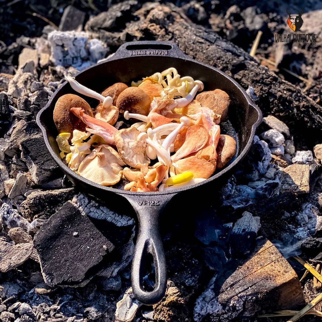 Pfanne 25cm - Valhal Outdoor - mit Stiel