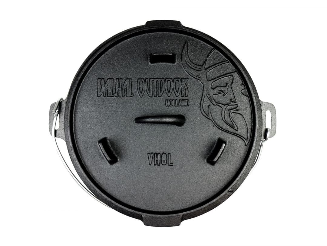 Dutch Oven 8L - Valhal Outdoor - without feet
