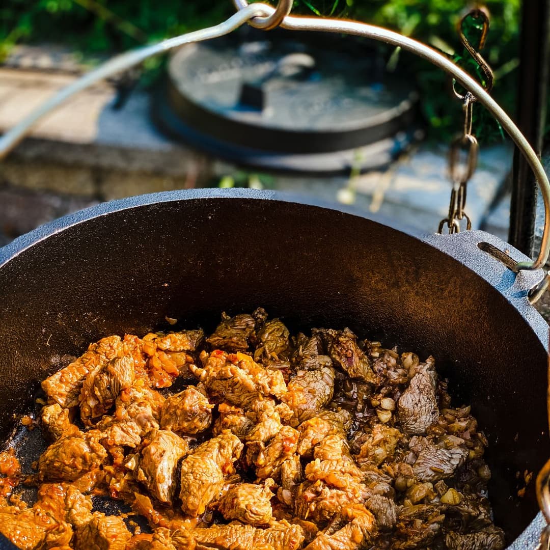Dutch Oven 6,1L - Valhal Outdoor - mit Füßen