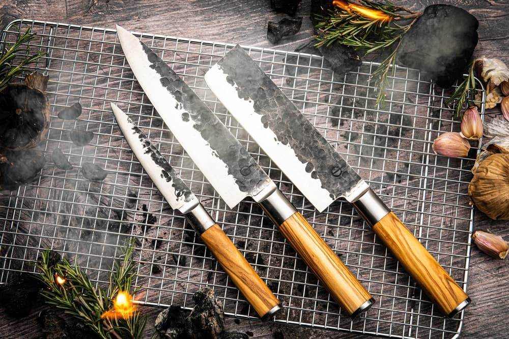Olive Forged - 3-piece Kitchen Knife Set