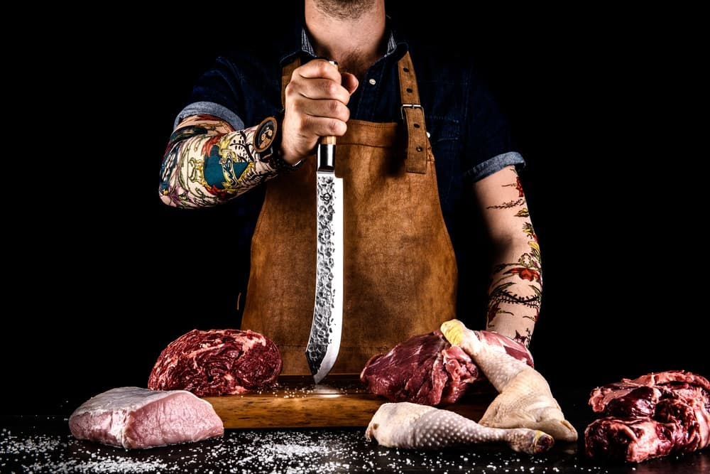 Olive Forged - Butcher's Knife