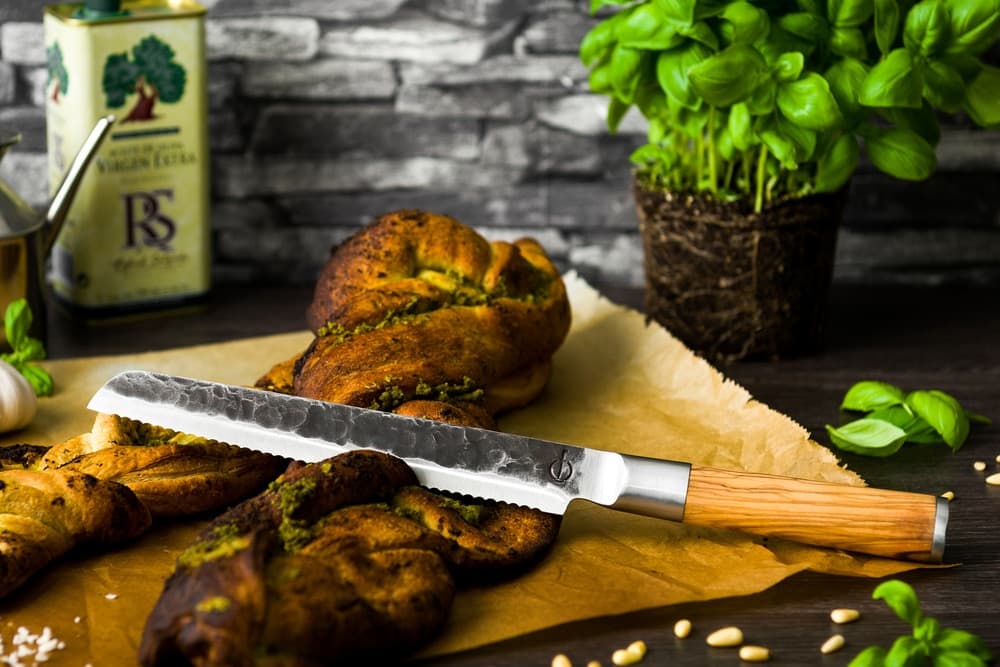 Olive Forged - Bread Knife