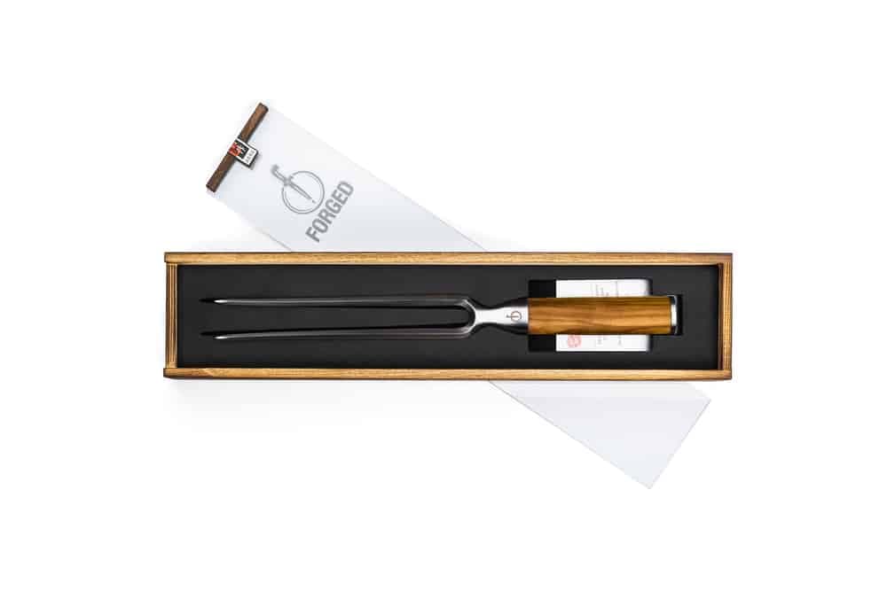 Olive Forged Carving Fork