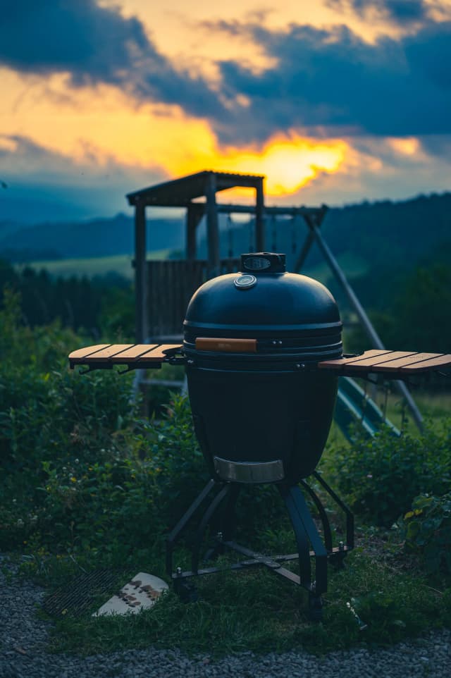Kamado close-up