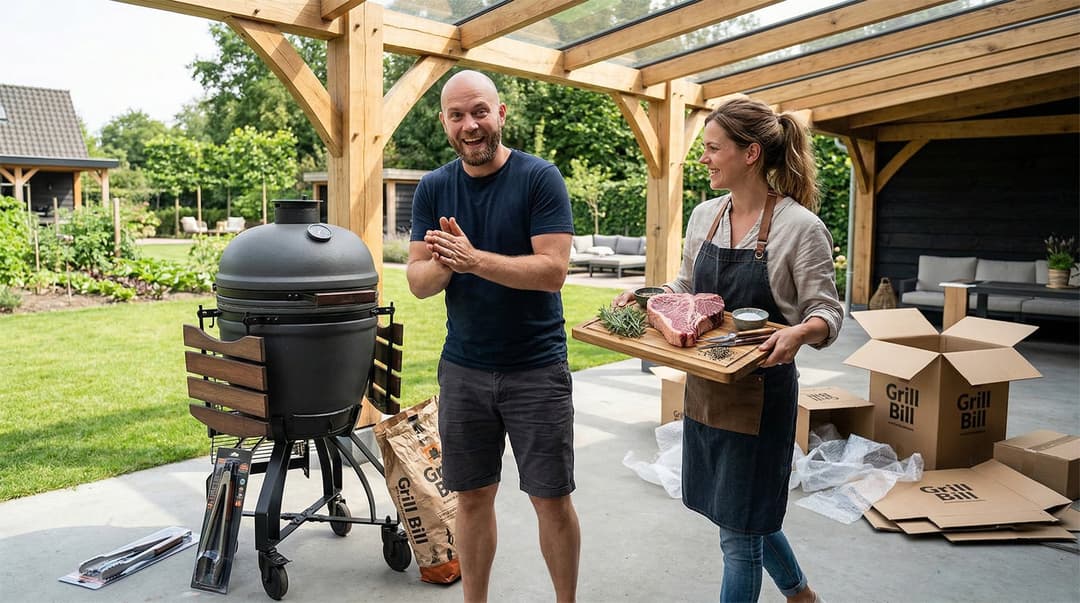 Kamado BBQ inbranden, zo ga je goed van start