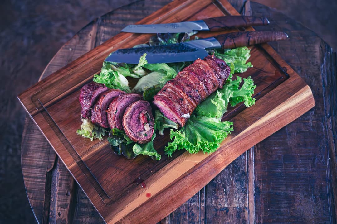 Surf & Turf & Oink Bavette Rollade
