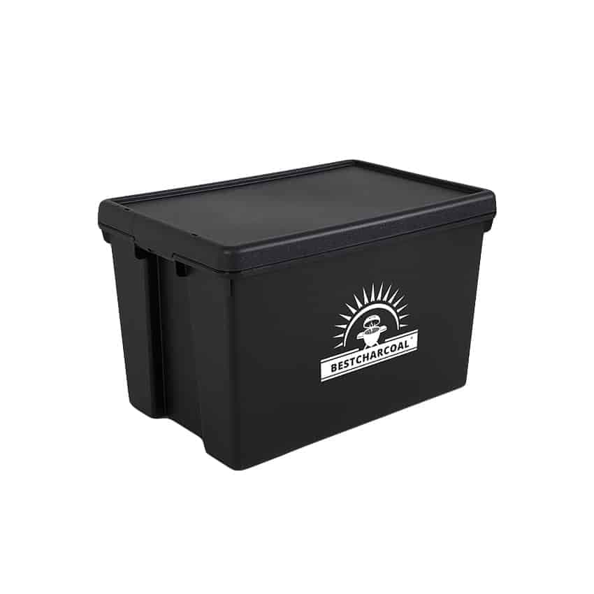 Houtskool bewaar box - Bestcharcoal