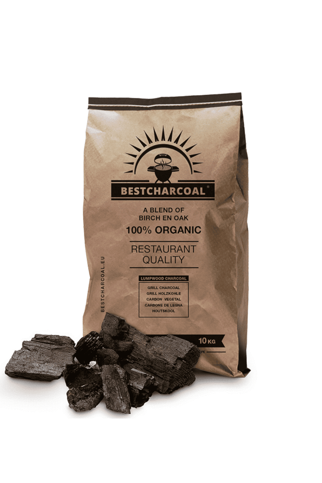 Houtskool Birch &Oak - Bestcharcoal