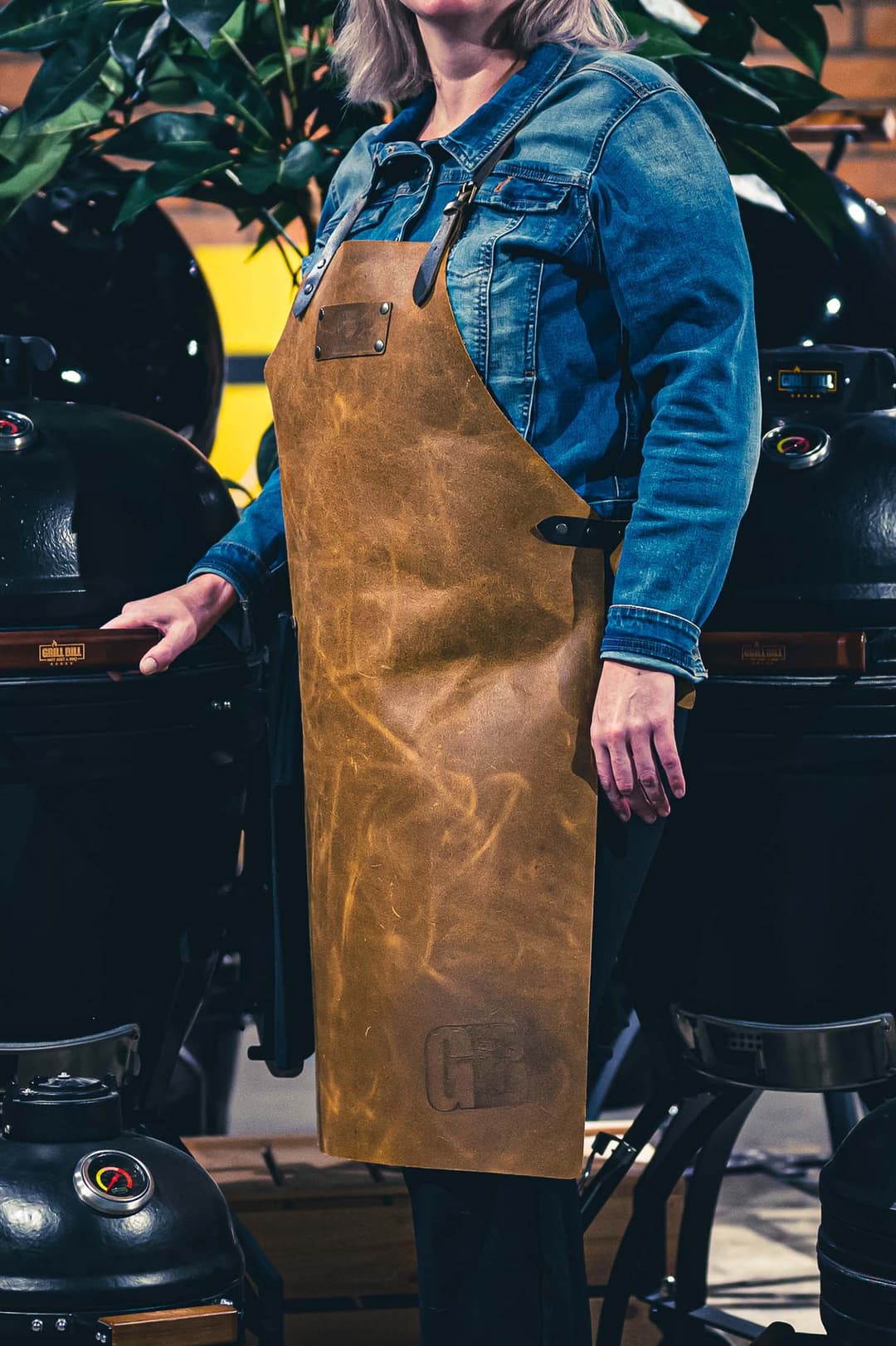 Leren Grill Bill BBQ Schort