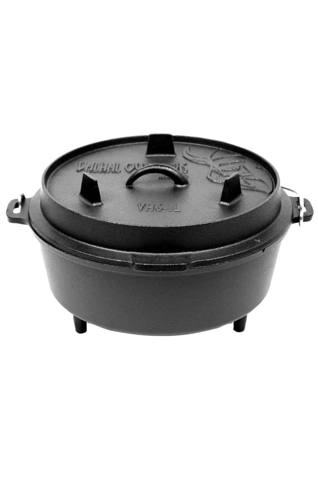 Dutch Oven 6.1L - Valhal Outdoor - met pootjes