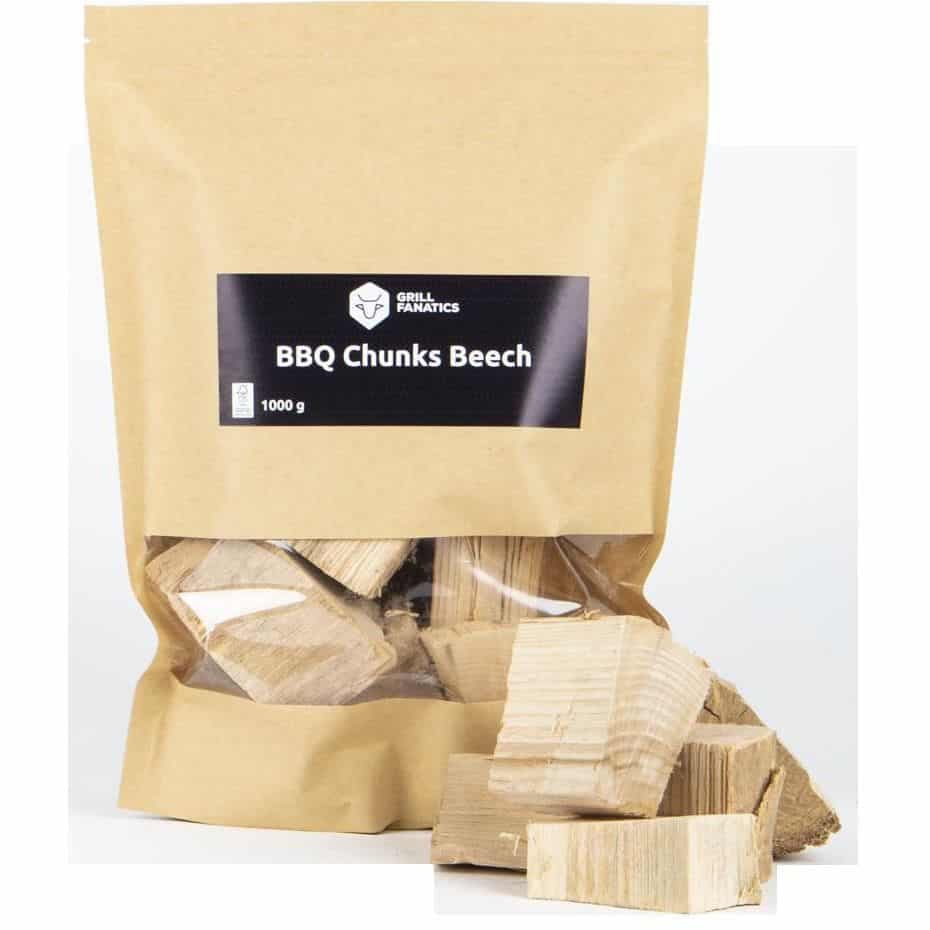 Rookhout Chunks Beuken - 1kg - Grill Fanatics
