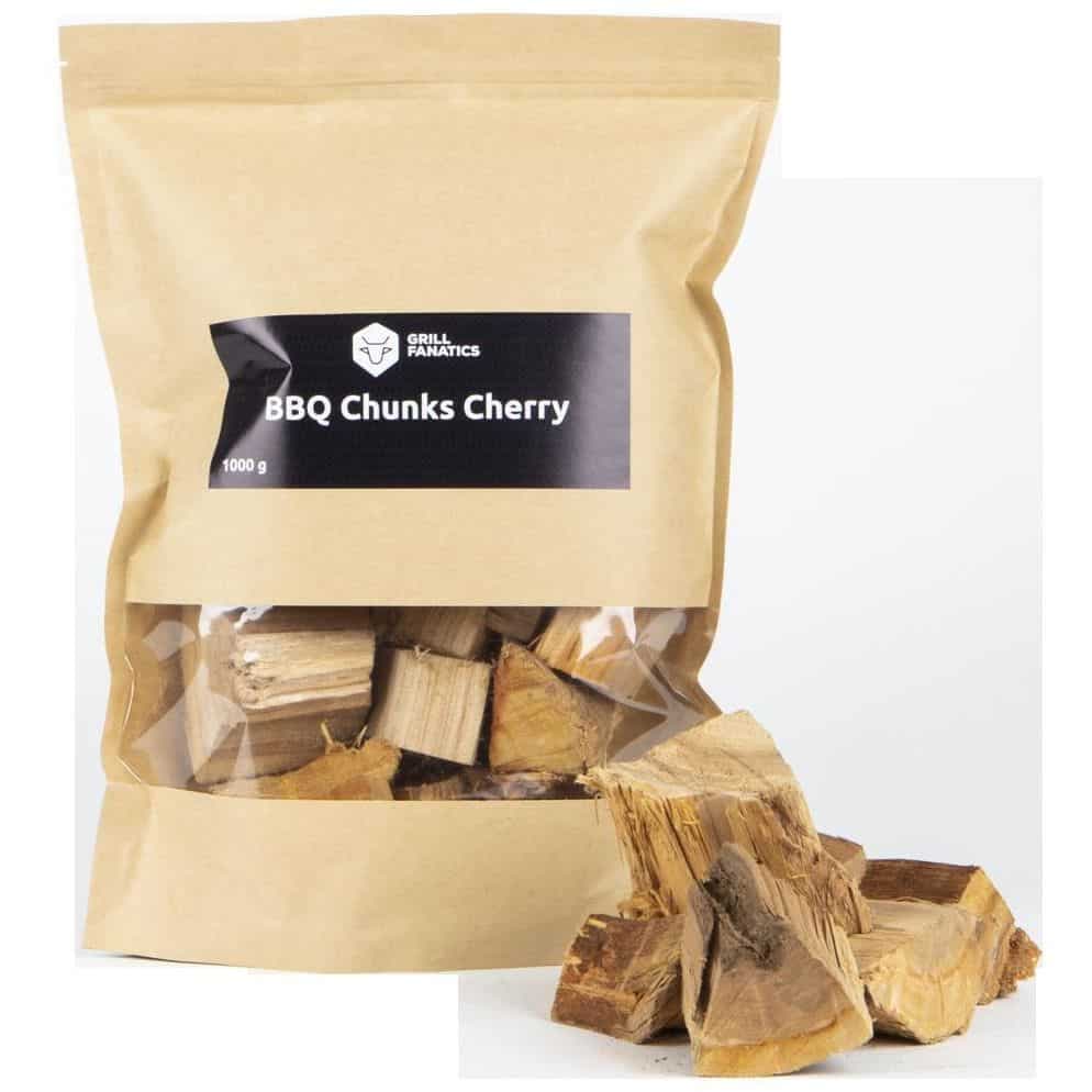 Rookhout Chunks Kers - 1kg - Grill Fanatics