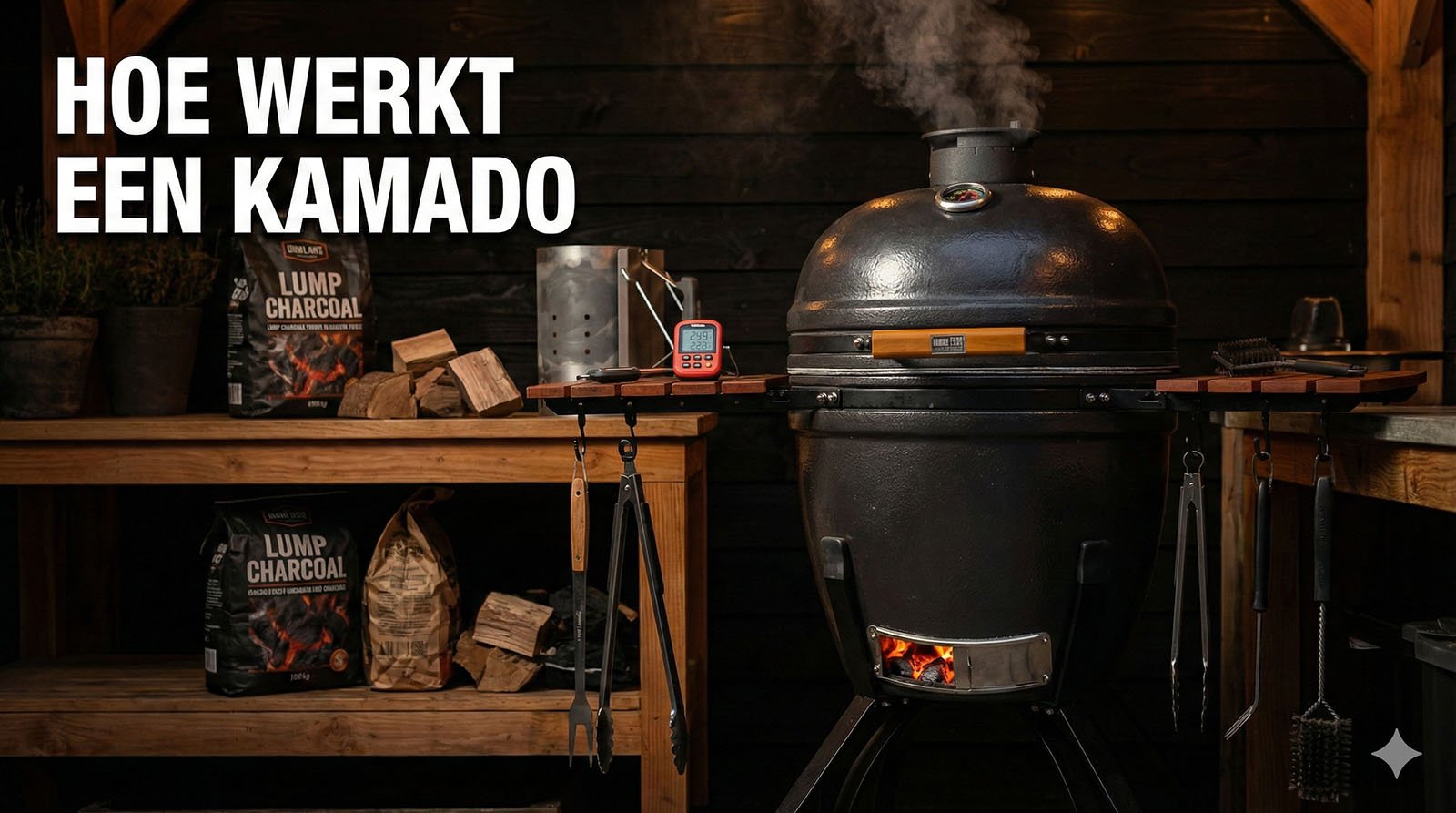 Hoe werkt een kamado