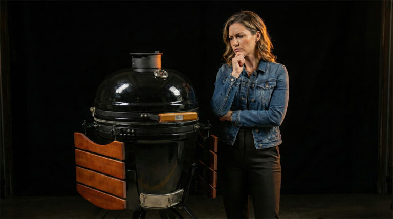 nadelen van een kamado bbq