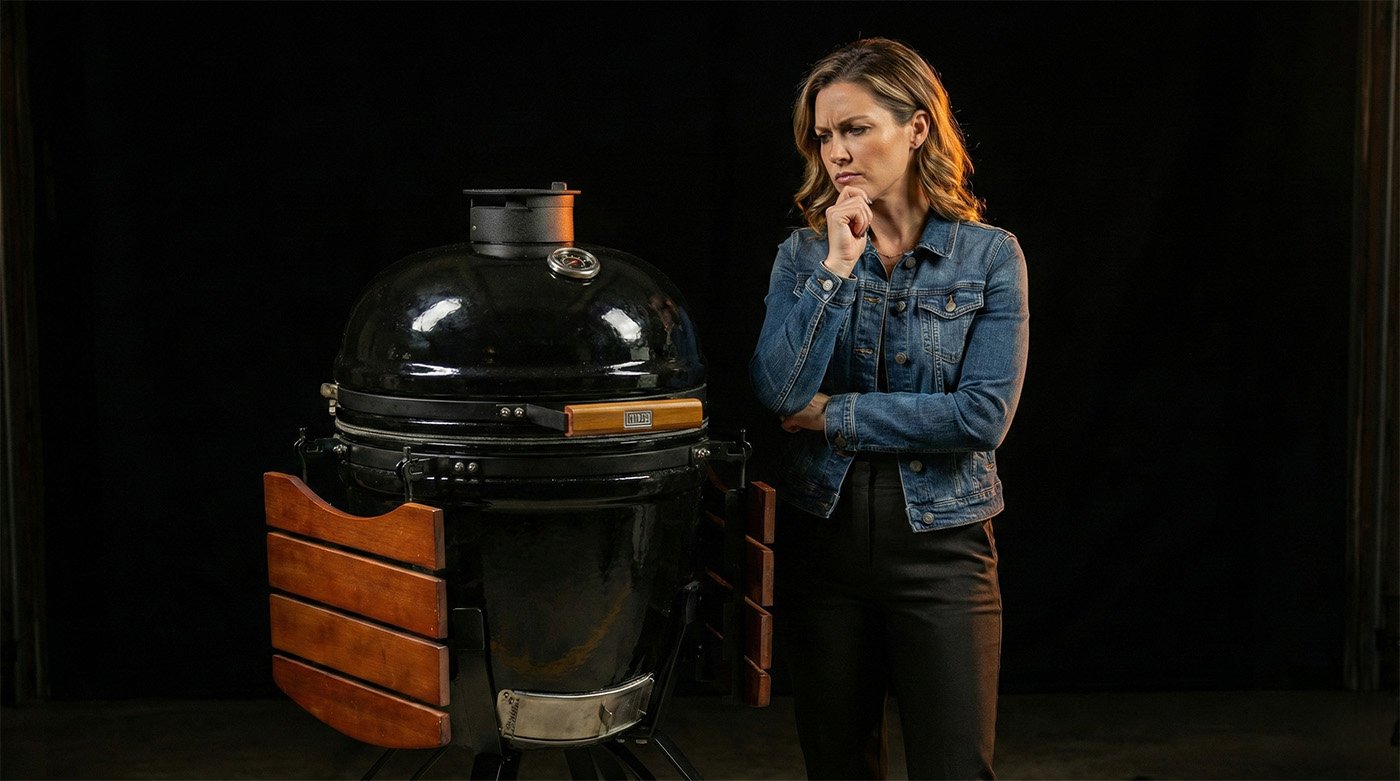 nadelen van een kamado bbq