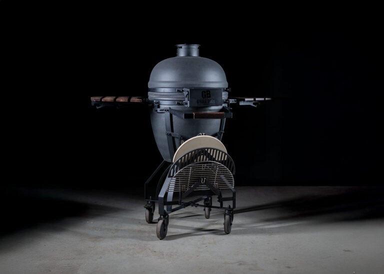 Large Kamado BBQ Grill Bill Pro III Back